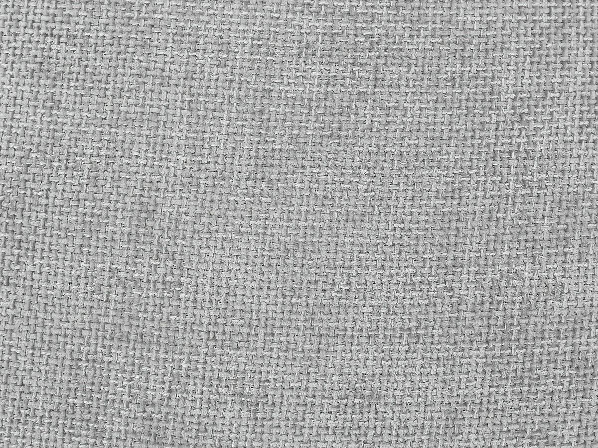 Canapé Panoramique d'Angle Modulable en Tissu Gris clair / Terracotta - APOLIU