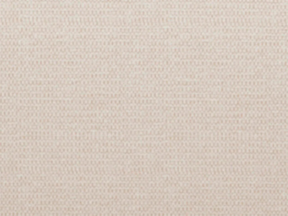 Canapé Panoramique d'Angle Gauche Convertible en Tissu Beige - AMELIA