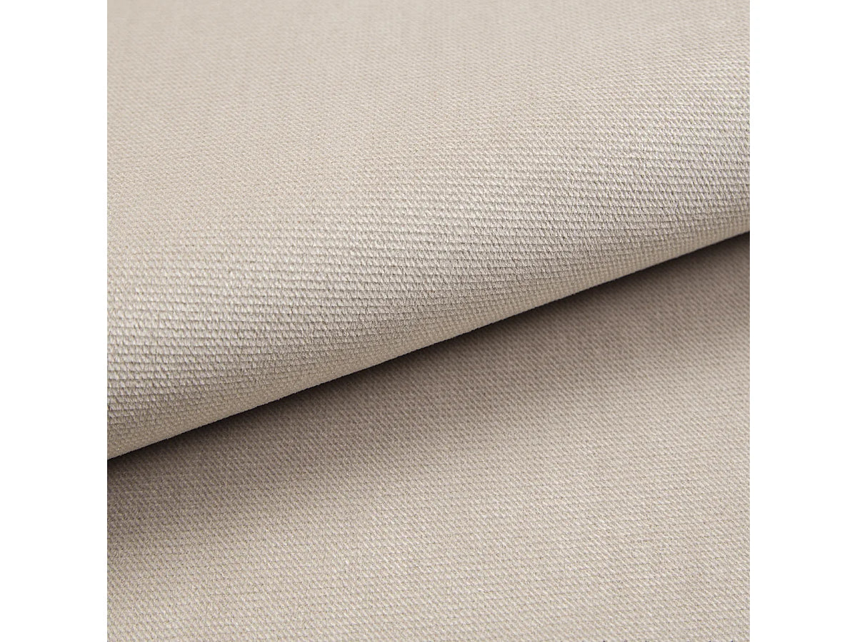 Canapé Panoramique d'Angle Convertible en Tissu Beige 4 Places - NORVI (Réf. 2154)