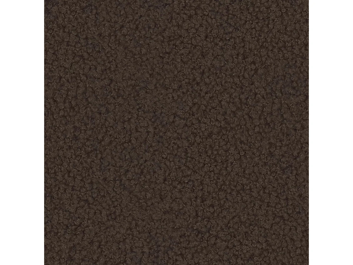 Canapé Panoramique d'Angle Convertible en Tissu Marron 3 Places - MARELLO