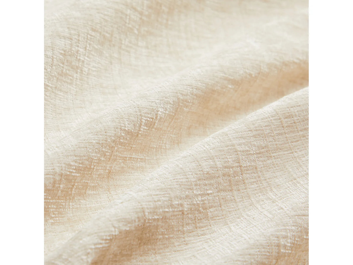Canapé Panoramique d'Angle en Chenille Beige 3 Places - WISHDOR