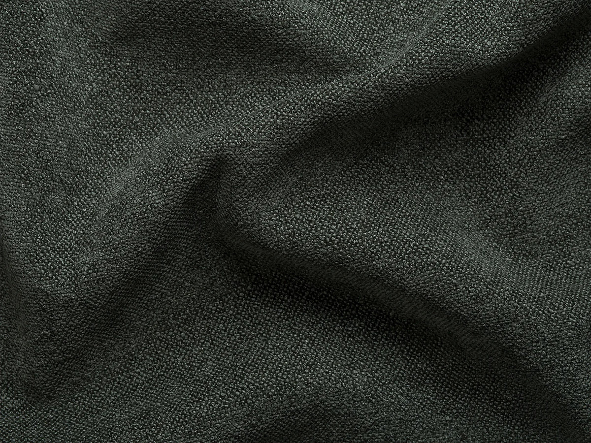 Canapé Panoramique d'Angle XXL Modulable en Chenille Vert - CAMILIO