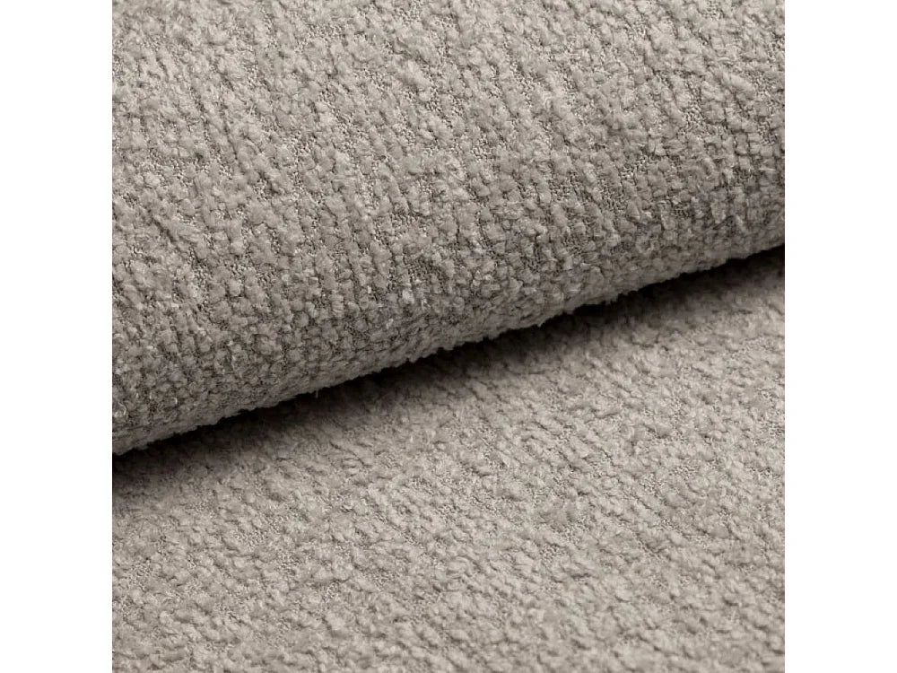 Canapé Panoramique d'Angle Convertible avec Coffre en Tissu Beige 4 Places - BEST