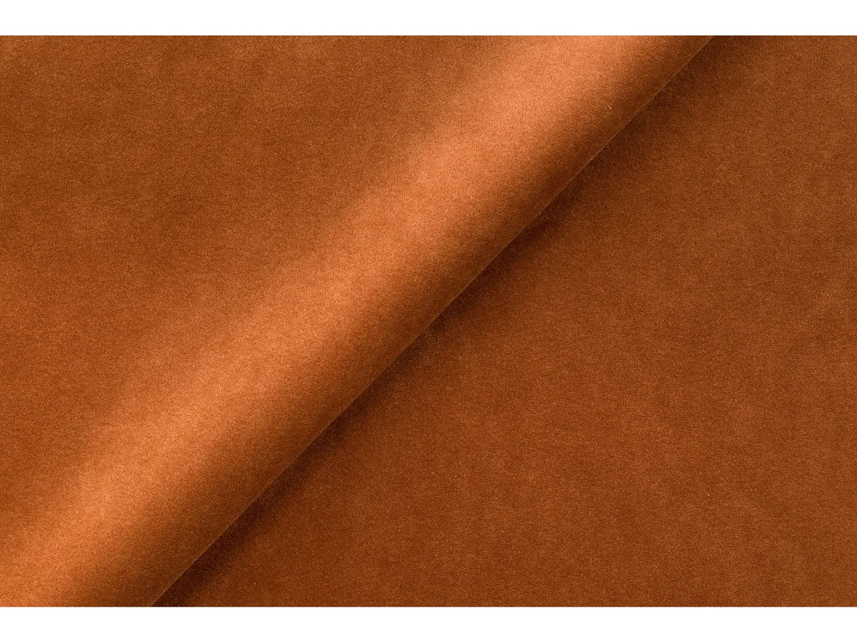 Canapé Panoramique d'Angle XXL Modulable en Tissu Marron - KAISER MÖBEL