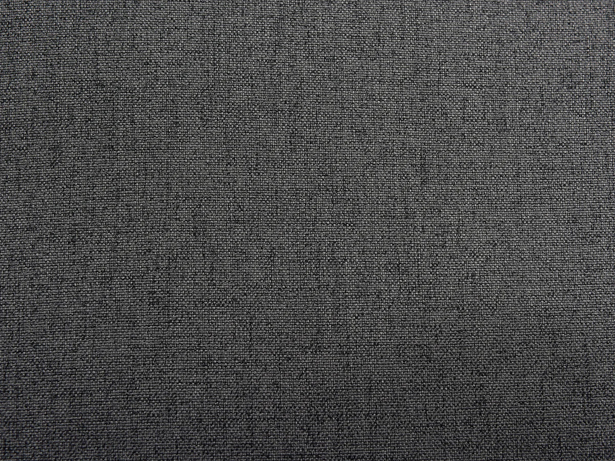 Canapé Panoramique d'Angle Convertible en Tissu Gris anthracite - SELIM