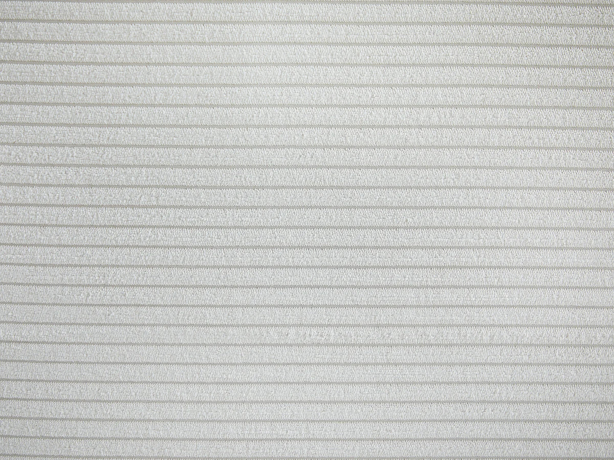 Canapé Panoramique d'Angle XXL Modulable en Velours Côtelé Beige - RUZOLO