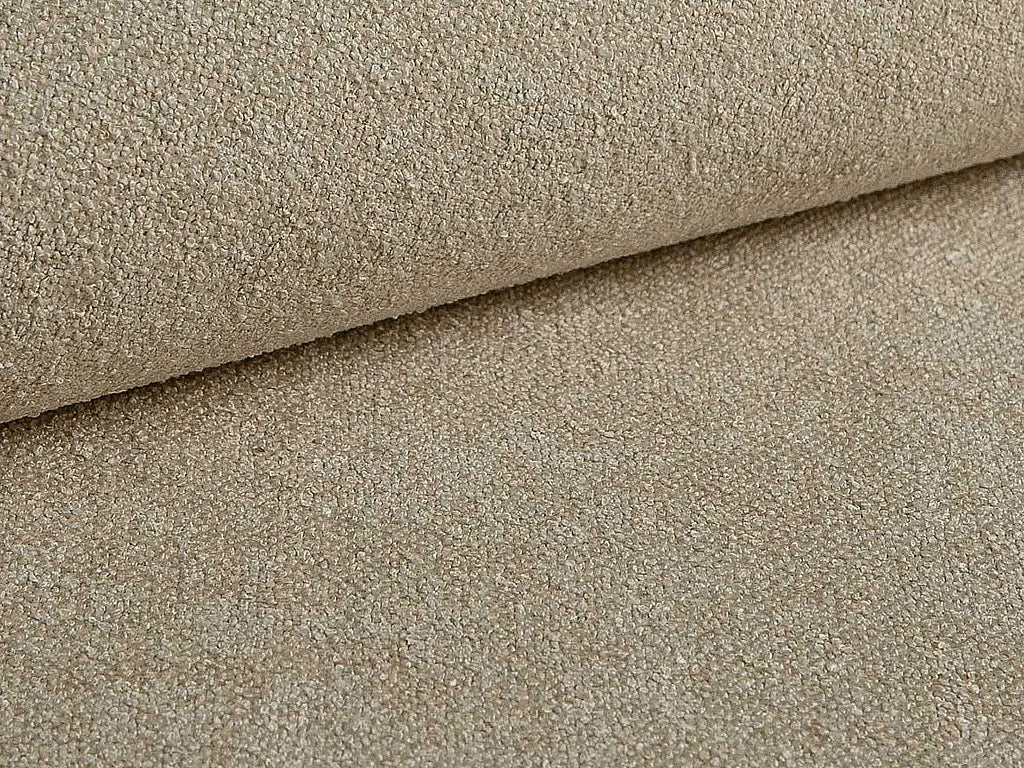 Canapé Panoramique d'Angle XXL Convertible en Tissu Beige - FRIDORA