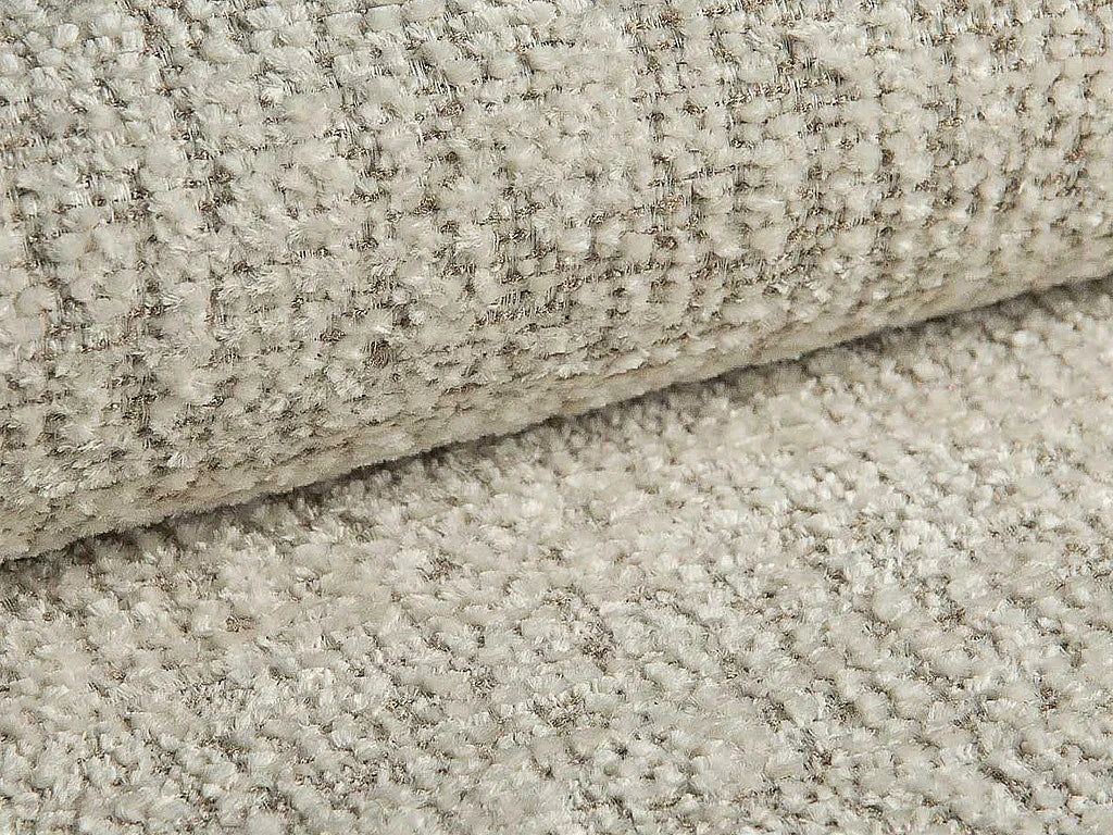 Canapé Panoramique d'Angle XXL Modulable en Tissu Beige - FACIVIL