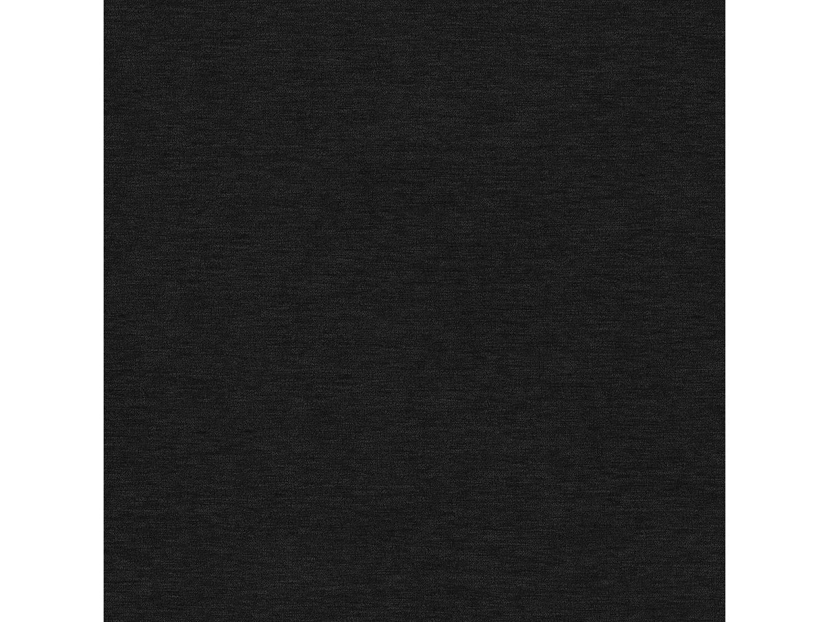 Canapé Panoramique d'Angle XXL avec Coffre en Tissu Noir 6 Places - BEST